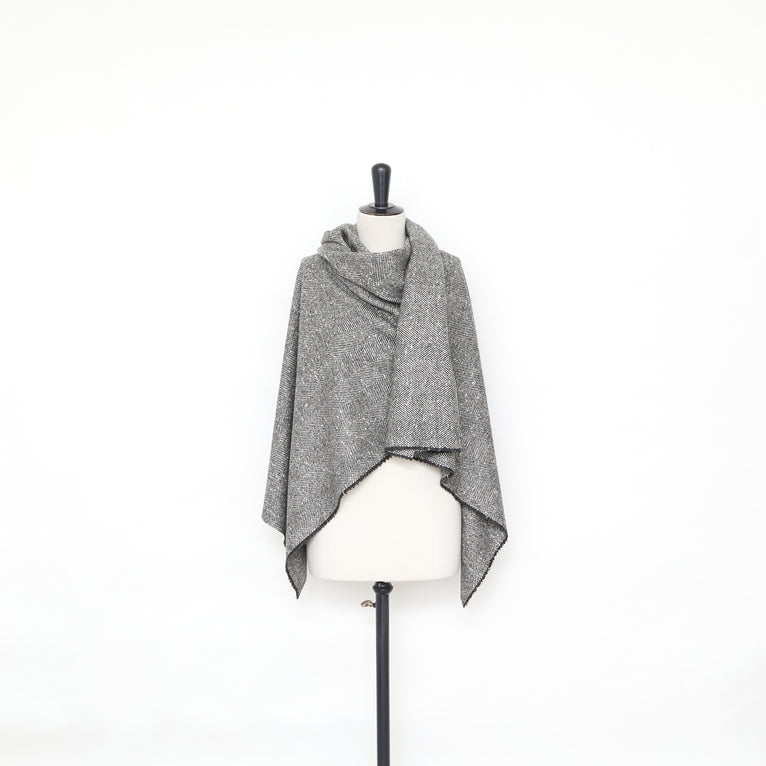 T25F14419 | Herringbone Cashmere Drap - view 2