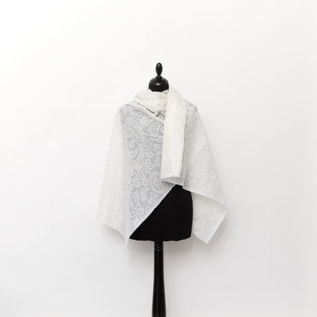  Paisley avec Gomme sur Voile de Coton