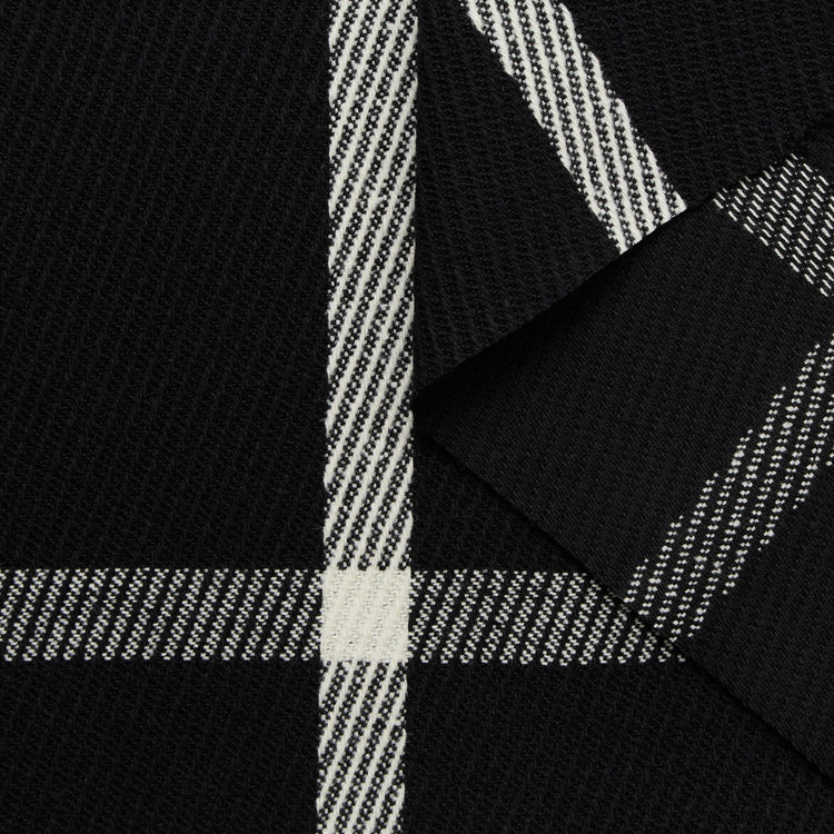 T25G11747 | Tweed à Carreaux en Laine Vierge - vue 1