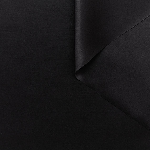 T25G11749 | Satin de Soie & Laine Double Face