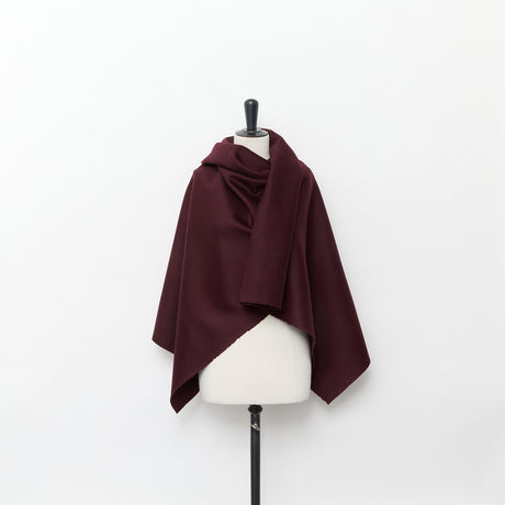  Drap Double Face en Laine Vierge et Cachemire