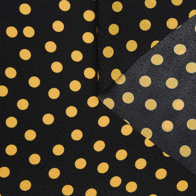 T25G11752 | Jacquard de Soie à Pois Imprimés - vue 1