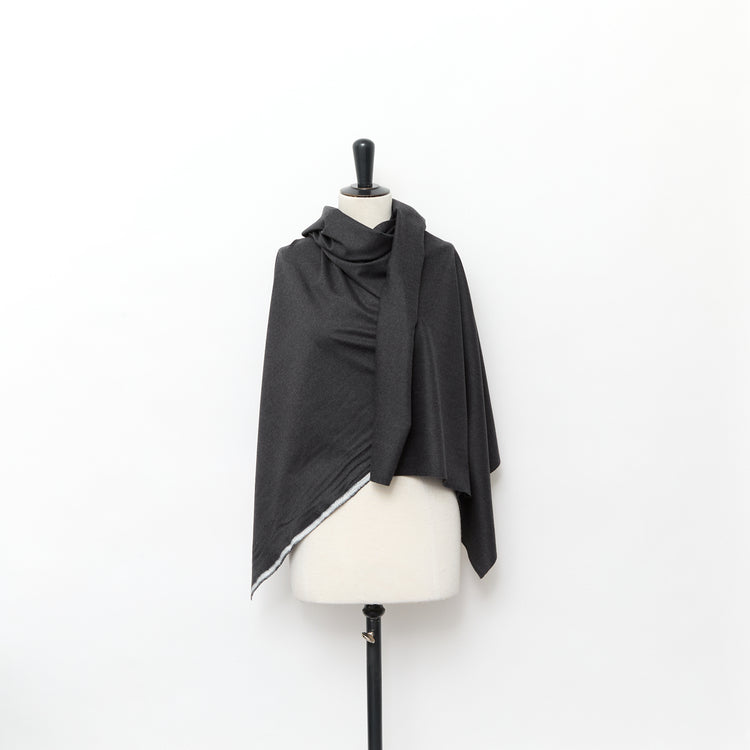 T25G11760 | Flanelle de Laine Vierge Chinée - vue 2