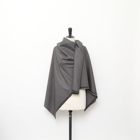  Gabardine Chinée de Laine Vierge