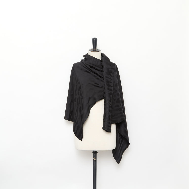 T25J12961 | Jacquard Viscose Léopard - vue 2