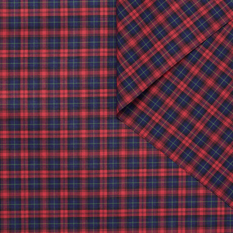 T25J12982 | Popeline de Coton Tartan