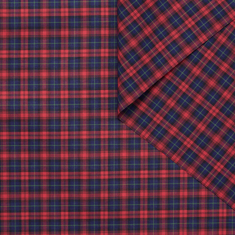 T25J12982 | Popeline de Coton Tartan - vue 1