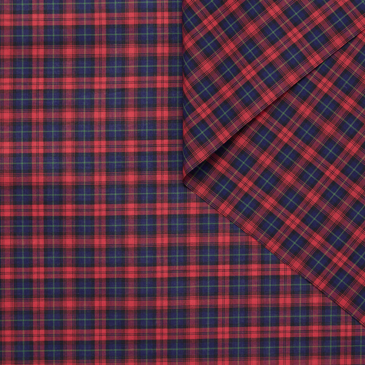 T25J12982 | Popeline de Coton Tartan - vue 1