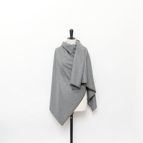  Flanelle de Laine Vierge Chinée