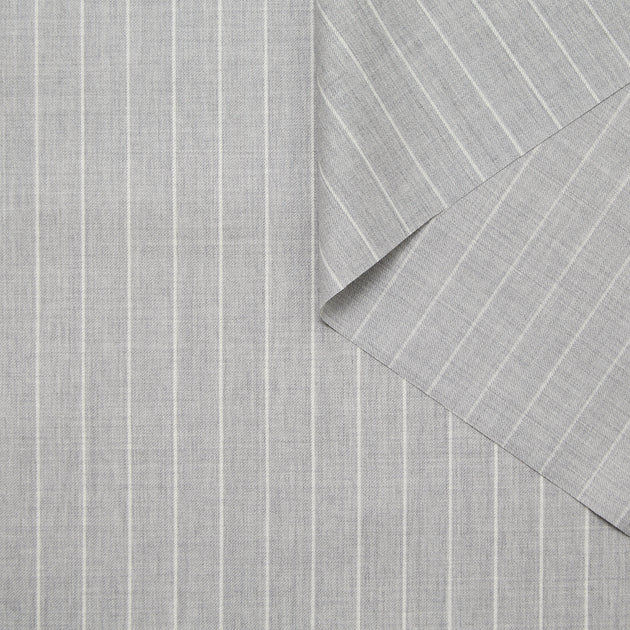 T25J13056 | Striped Virgin Wool Suiting