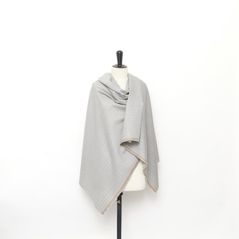 T25J13056 | Suiting Rayé en Laine Vierge - vue 2