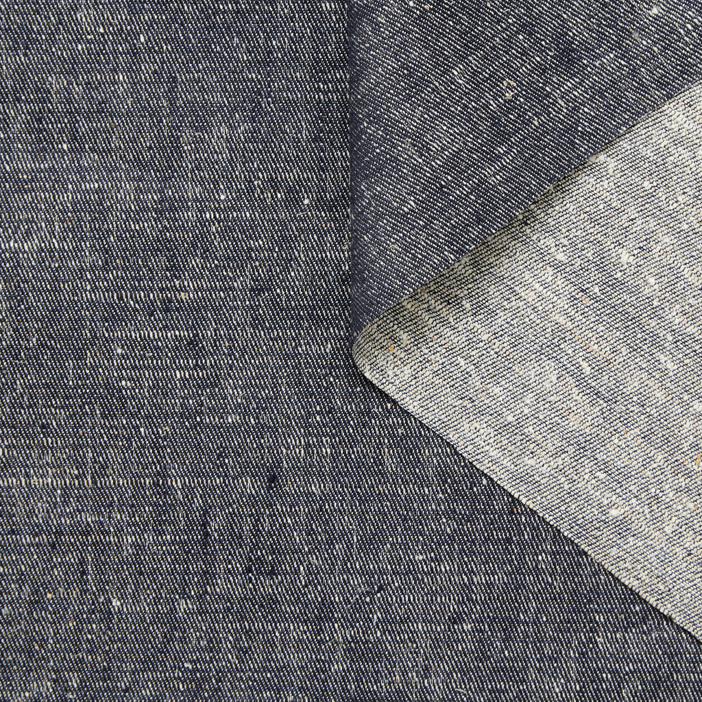 T25J13063 | Denim en Lin Chanvre et Soie 