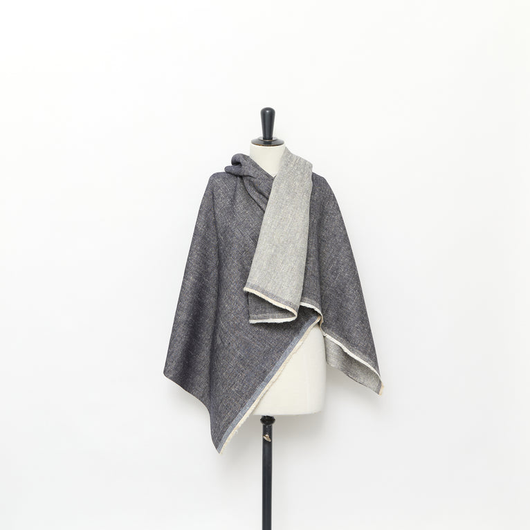 T25J13063 | Denim en Lin Chanvre et Soie  - vue 2