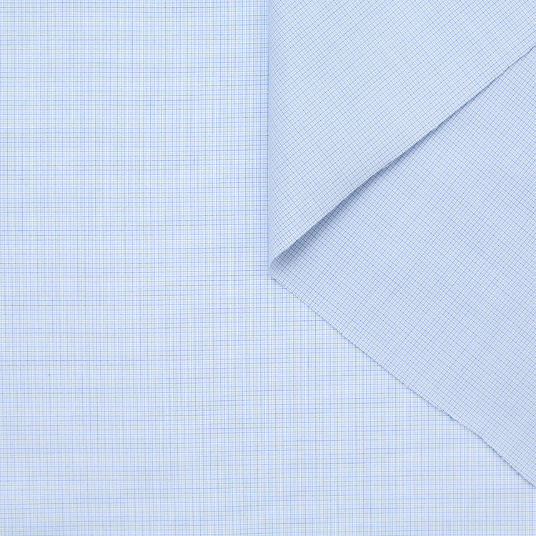 T25K11436 | Micro Checked Cotton Poplin - view 1