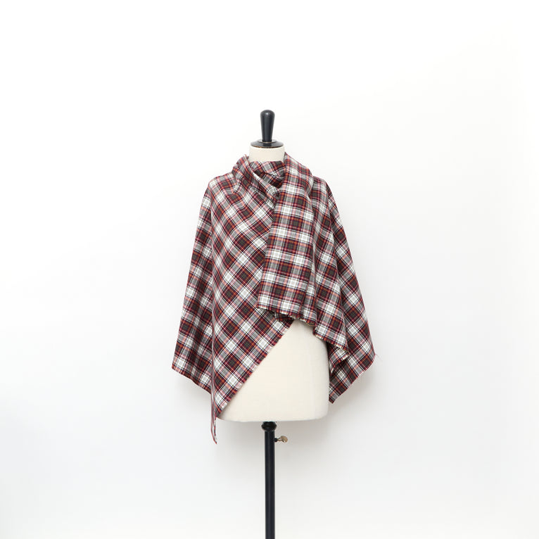 T25K11438 | Tartan Checked Cotton Flannel - view 2