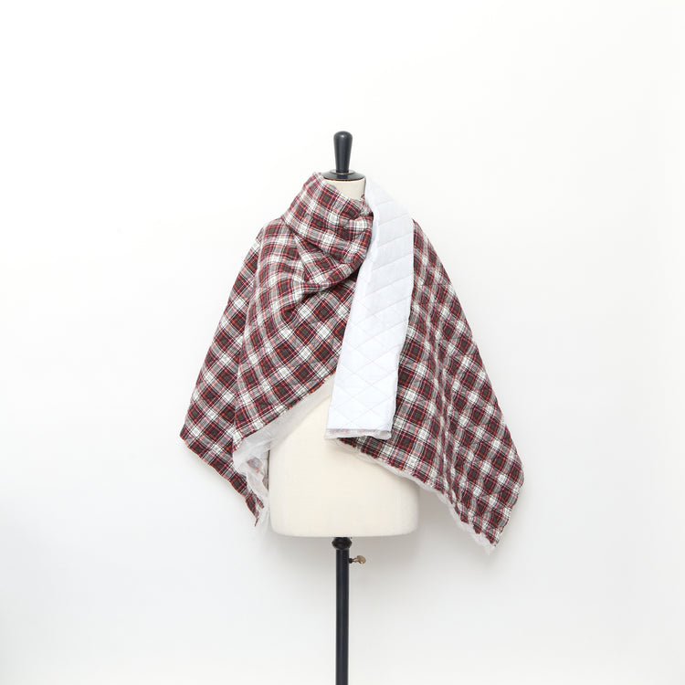 T25K11439 | Quilted Tartan Cotton Flannel - view 2