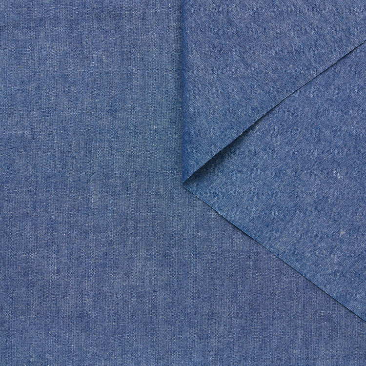 T25K11447 | Double Face Melange Cotton Chambray - view 1