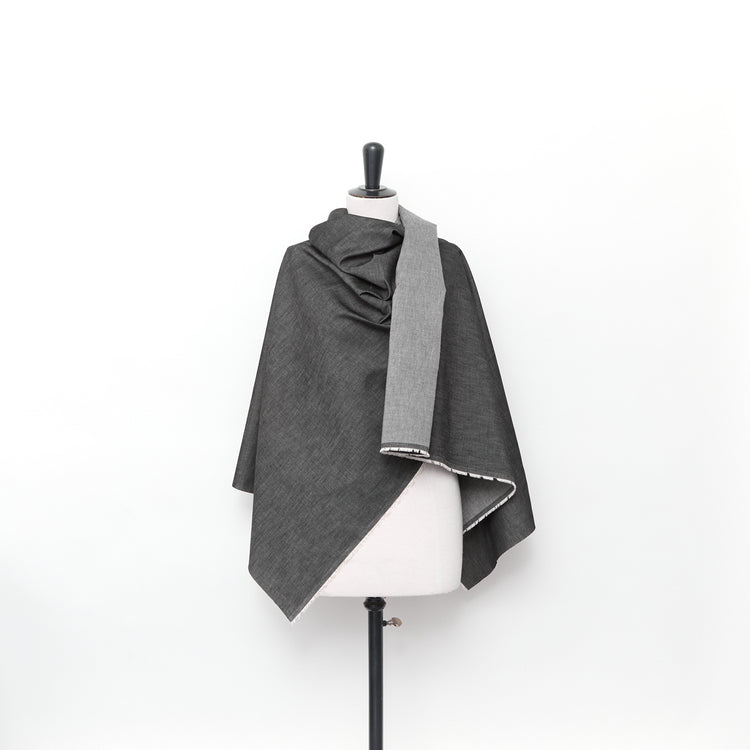 T25K11449 | Melange Cotton Chambray - view 2