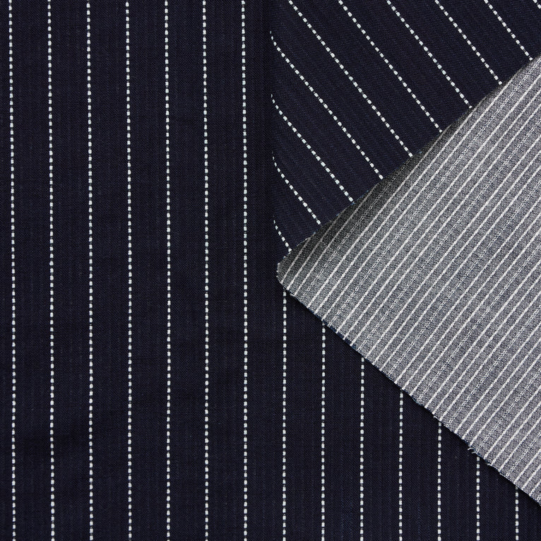 T25K11450 | Textured Striped Cotton BCI - view 1