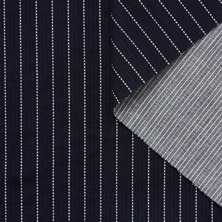 T25K11450 | Textured Striped Cotton BCI - view 1