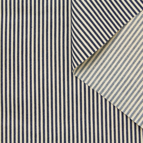 T25K11457 | Denim Rayé en Coton