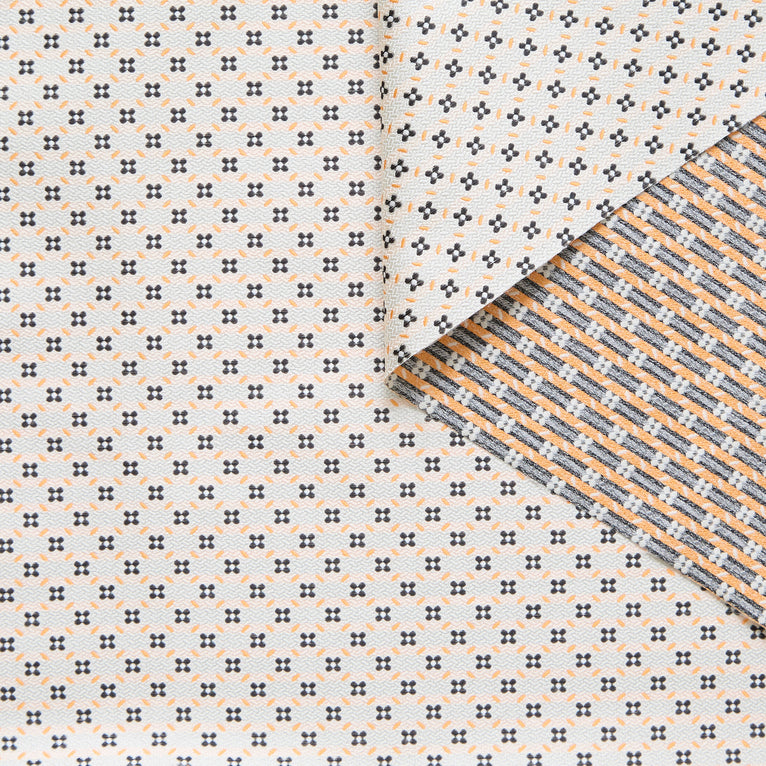 T25L13418 | Jacquard petites marguerites - vue 1