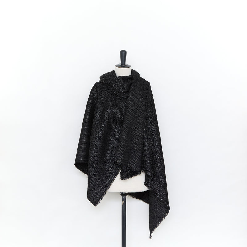 T25L13420 | Tweed coton effet raphia