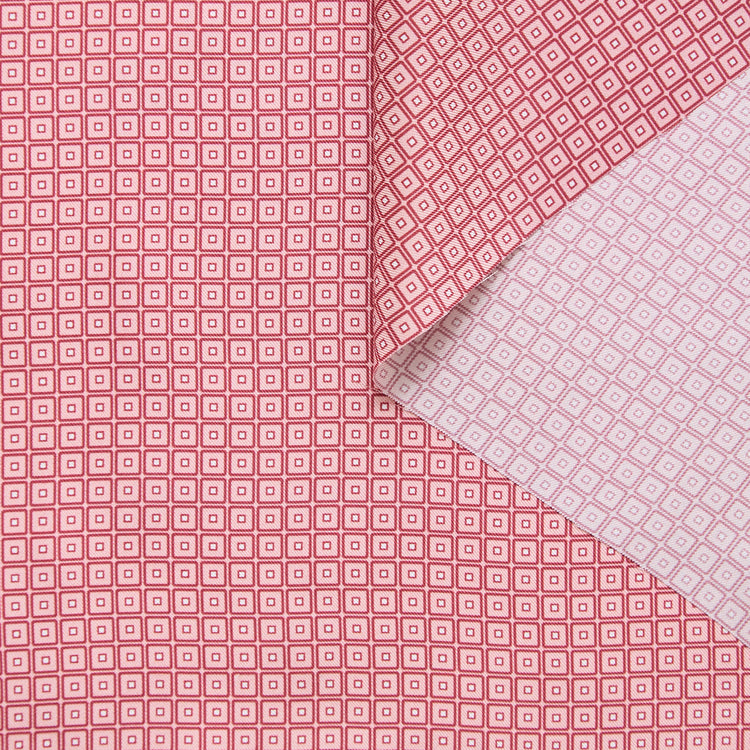 T25L13421 | Squares Print Silk Twill - view 1