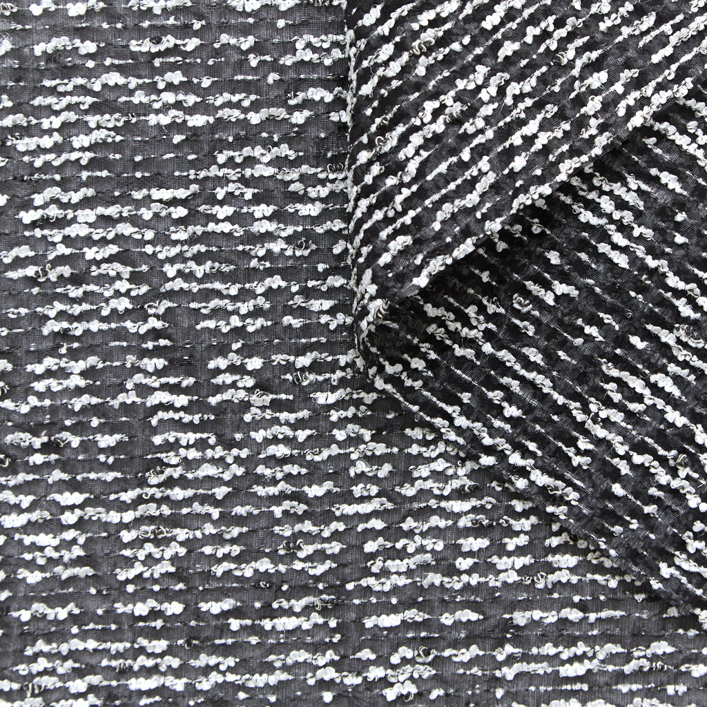 T25L13422 | Organza tweed bouclé