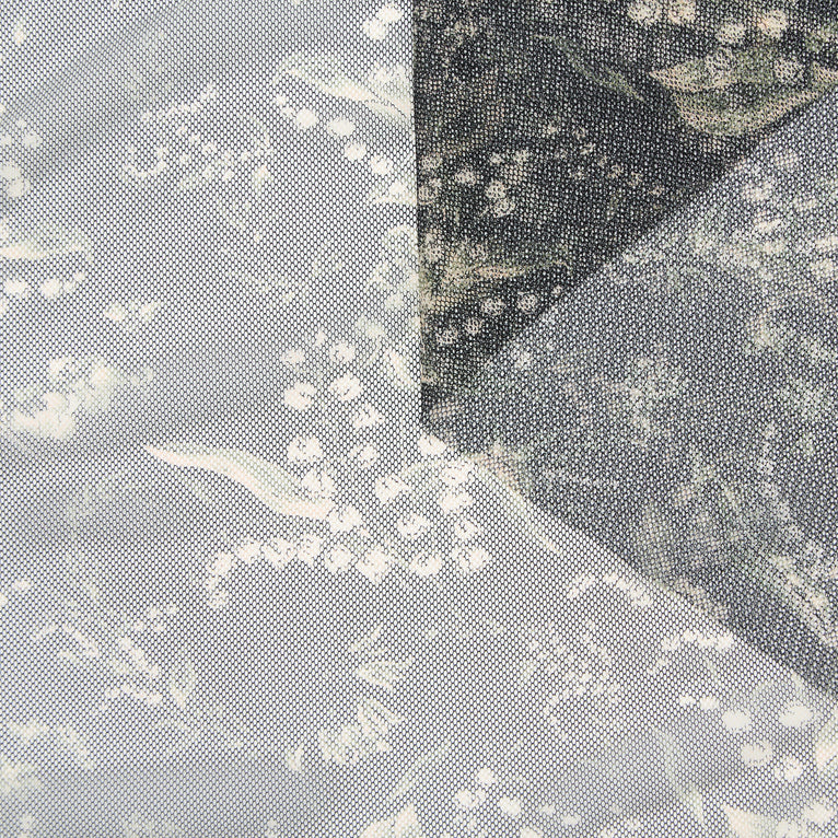 T25M11924 | Tulle Imprimé Muguet - vue 1