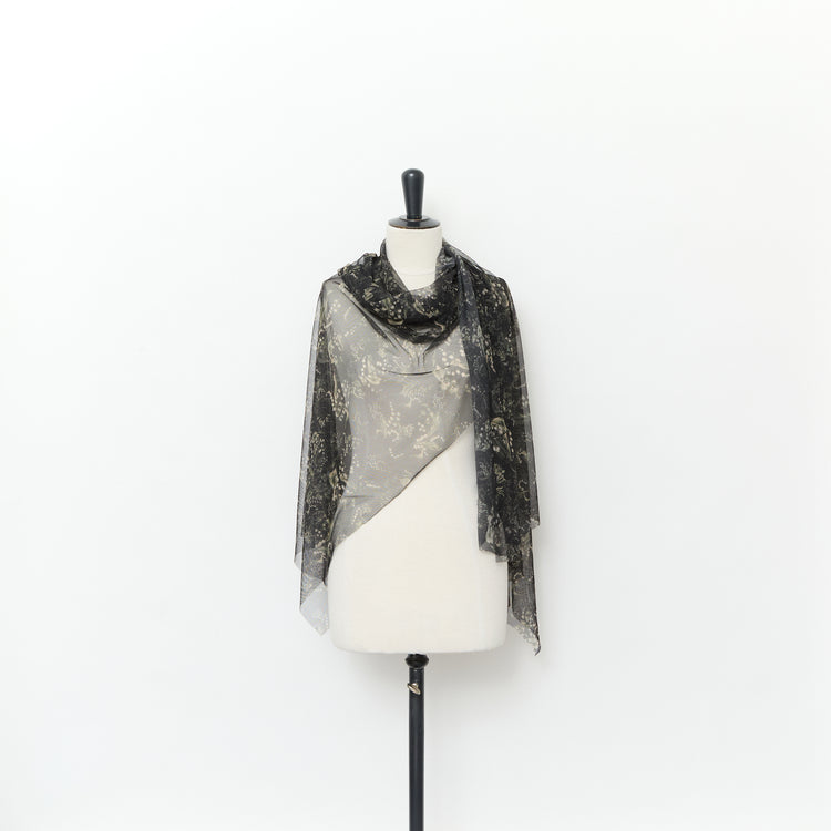 T25M11924 | Tulle Imprimé Muguet - vue 2