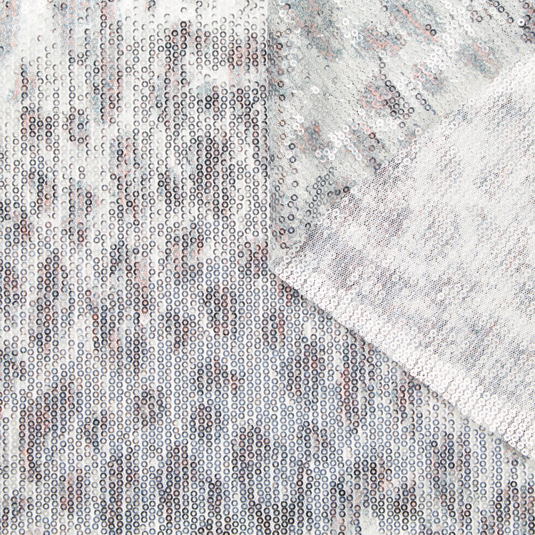 T25M11926 | Leopard Tulle Sequins - view 1