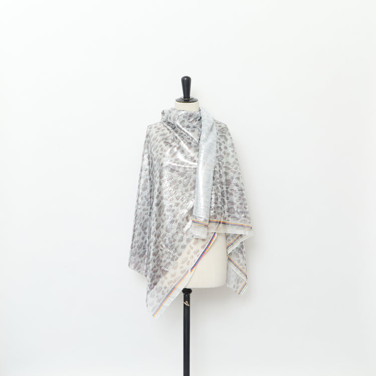 T25M11926 | Leopard Tulle Sequins - view 2