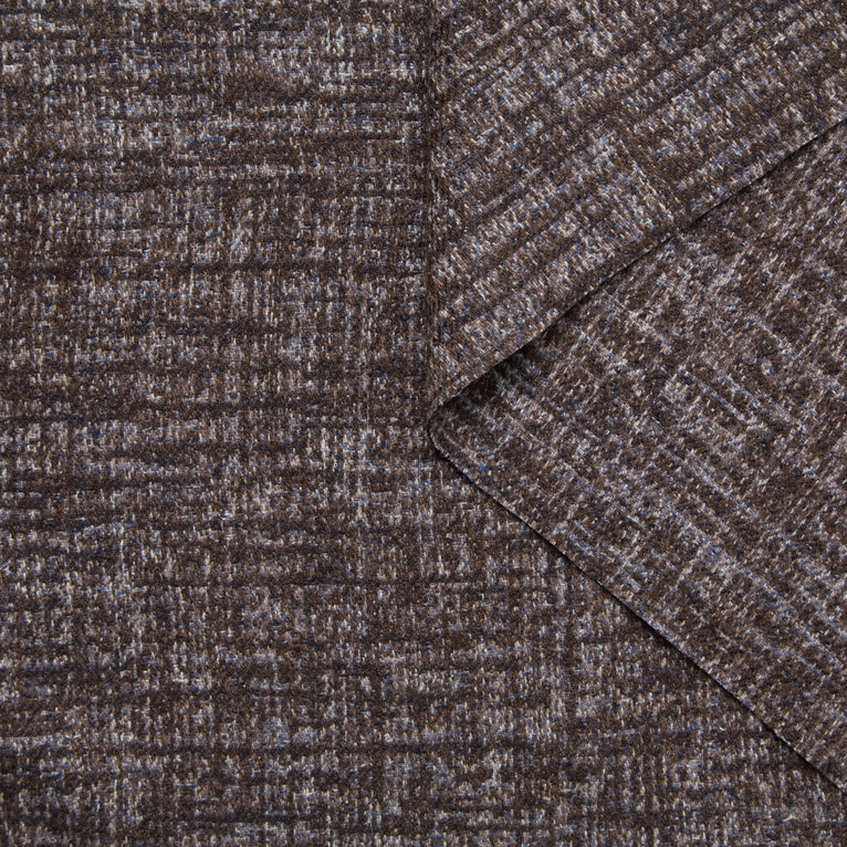T25M11945 | Tweed en Cachemire Motifs Jacquard - vue 2