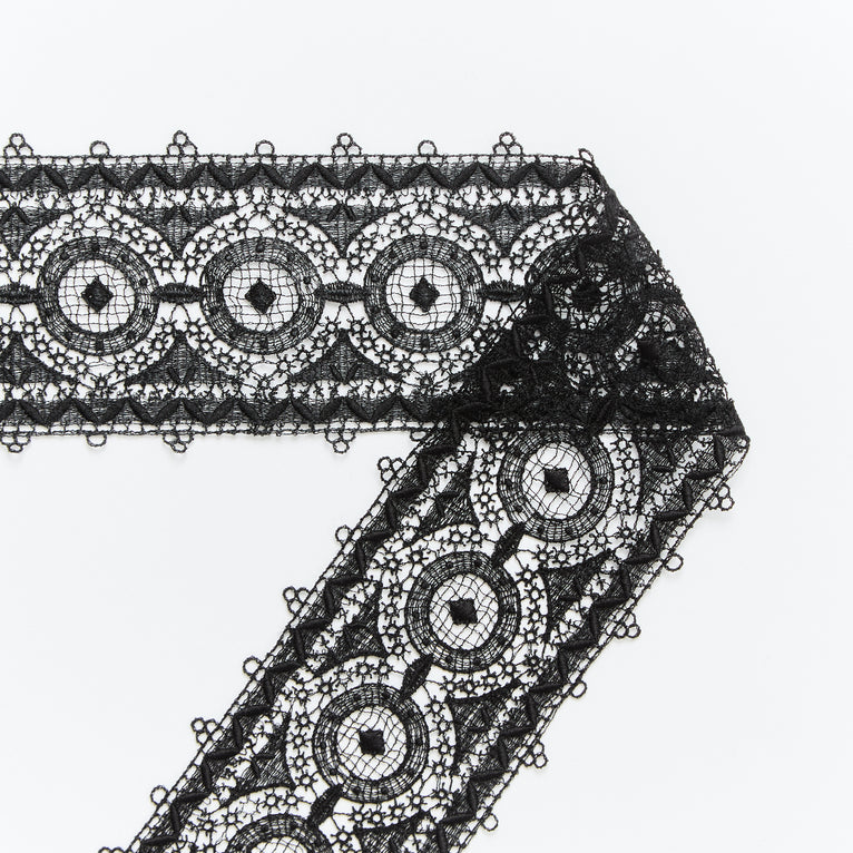 T25M12171 | Gallon Médaillons en Cotton 6cm - vue 2