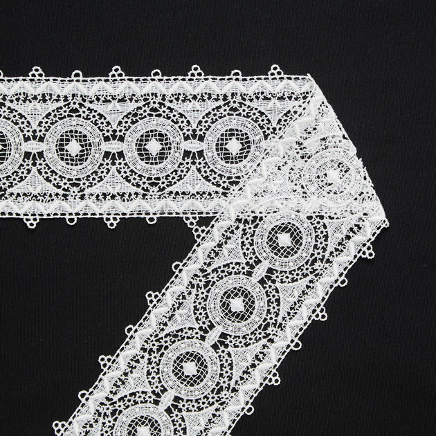 T25M12171 | Gallon Médaillons en Cotton 6cm