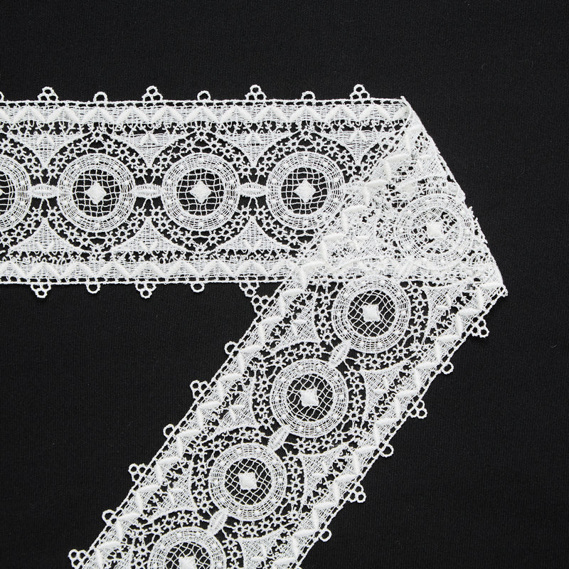 T25M12171 | Gallon Médaillons en Cotton 6cm