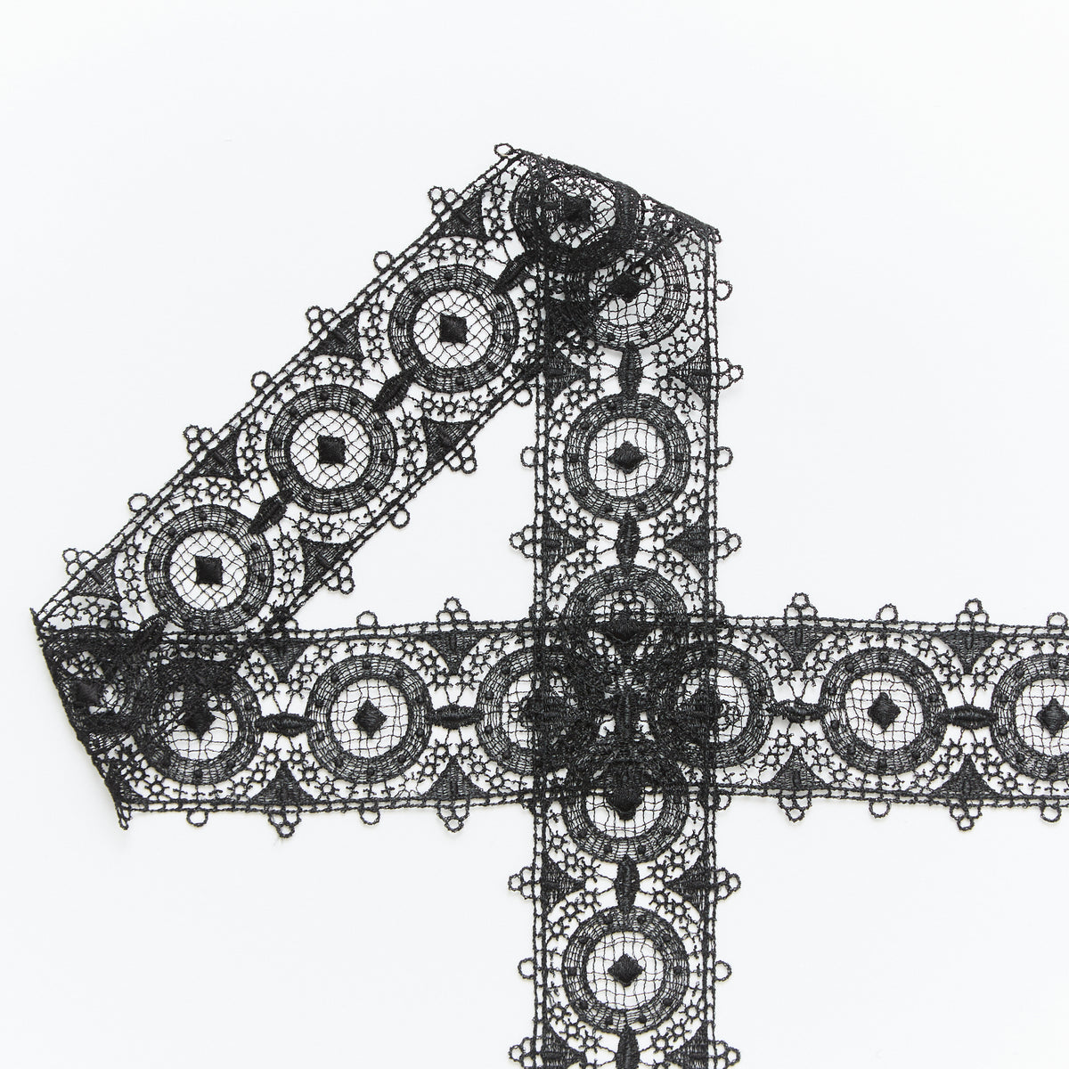 T25M12172 | Gallon Médaillons en Cotton 4cm