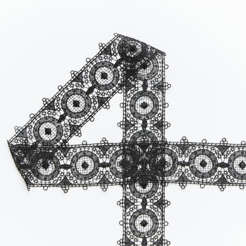 T25M12172 | Gallon Médaillons en Cotton 4cm