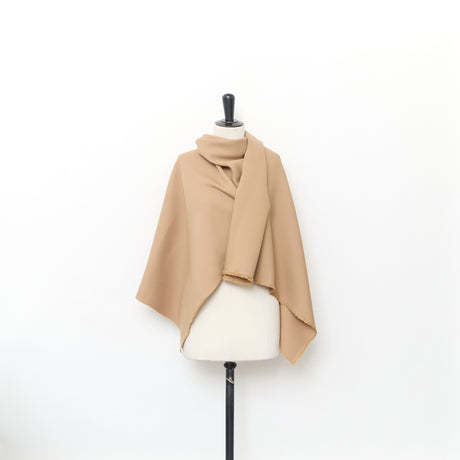  Double Face Wool & Silk Cady GOTS