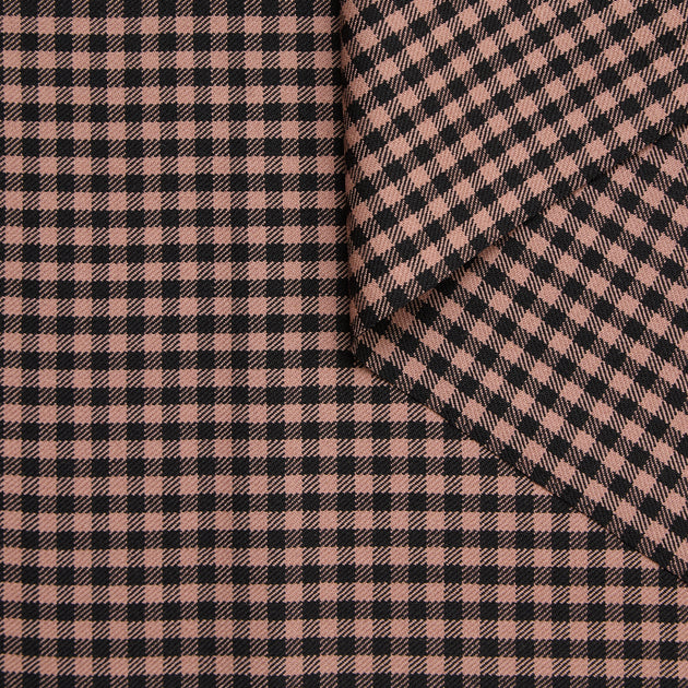 T25M12176 | Houndstooth Wool Drap