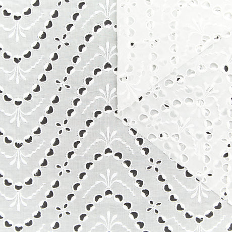T25M12188 | Broderie Anglaise Vagues