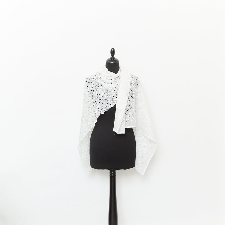 T25M12188 | Broderie Anglaise Vagues - vue 2