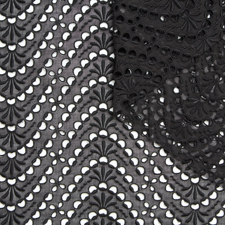 T25M12189 | Broderie Anglaise Vagues - vue 1