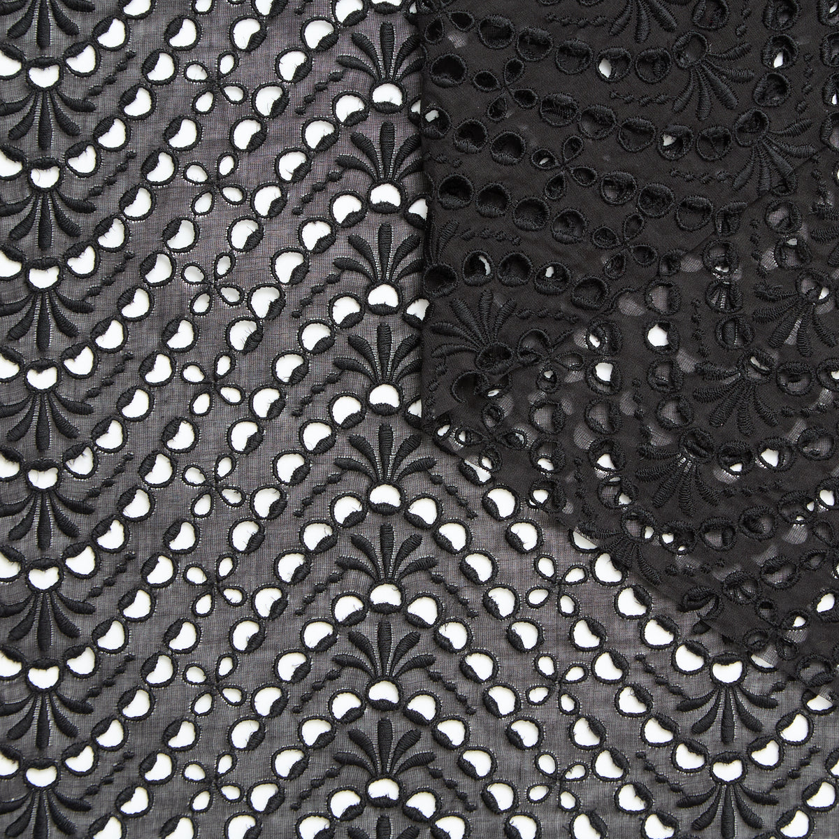 T25M12189 | Broderie Anglaise Vagues