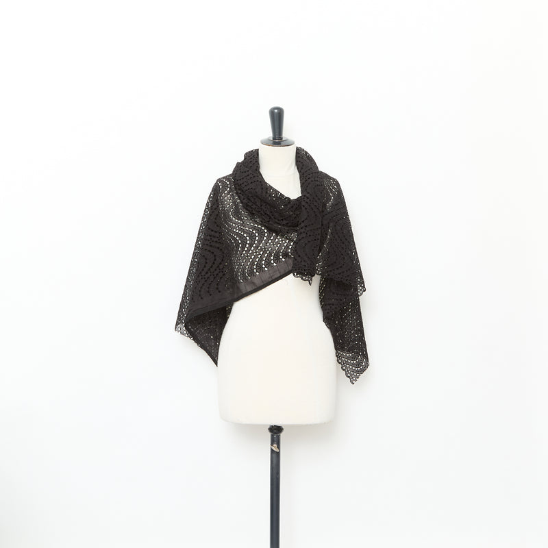 T25M12189 | Broderie Anglaise Vagues