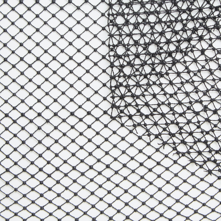 T25M12191 | Silk &amp; Cotton Wide Fishnet - view 1