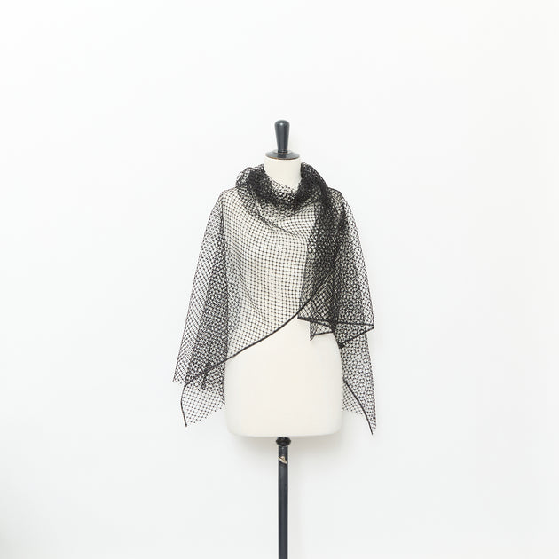 T25M12191 | Résille Large en Soie et Coton
