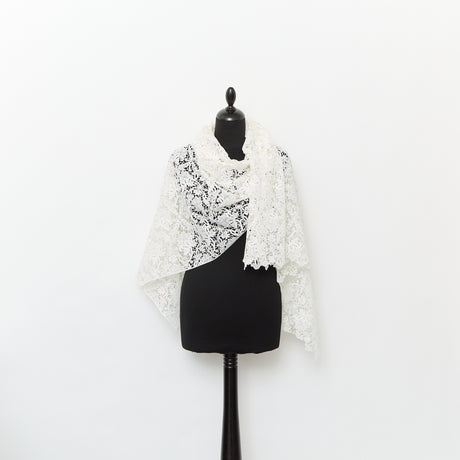  Guipure Florale en Coton