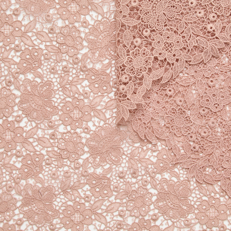 T25M12195 | Guipure Florale en Coton